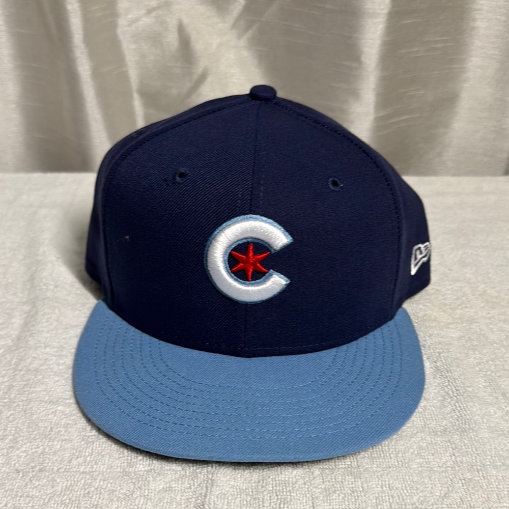 Men’s Chicago Cubs New Era 59FIFTY Fitted Hat – 2021 City Connect Edition
